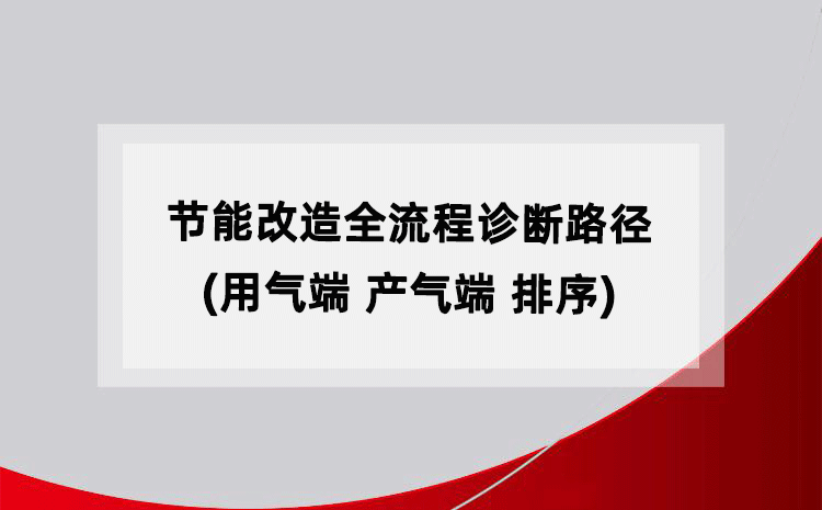 节能改造全流程诊断路径(用气端 产气端 排序)